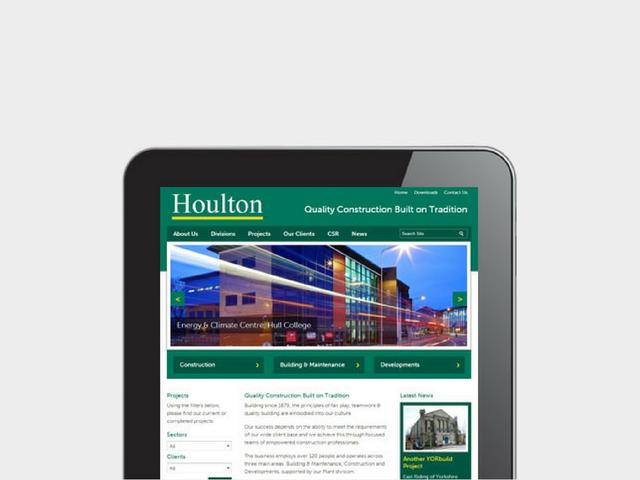 Hull based Houlton team up with indicoll for new website